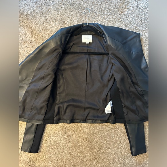NWOT Vince leather jacket - Picture 6 of 14